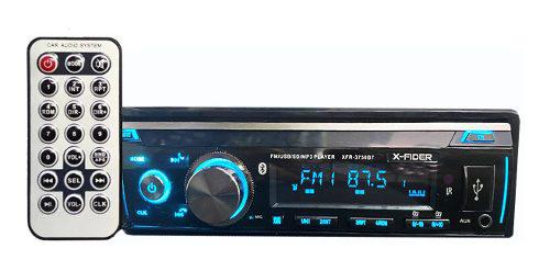 Radio Carro X-fider 3750bt Usb Bluetooth Aux Fm Pasacintas