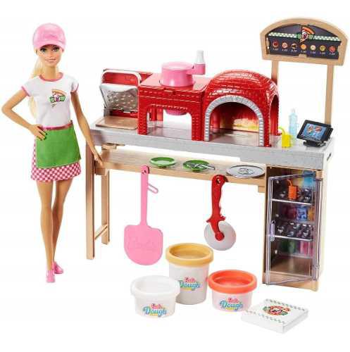 Barbie Cocina Y Chef De Pizza + Accesorios + Entrega Ya!