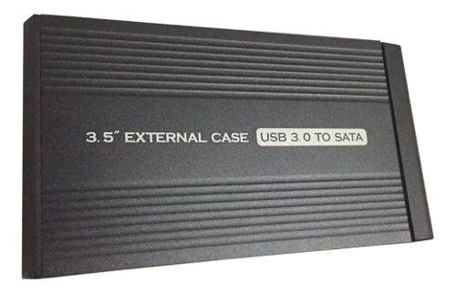 Caja Externa Case Sata Disco Duro 3.5'' Escritorio Usb 3.0