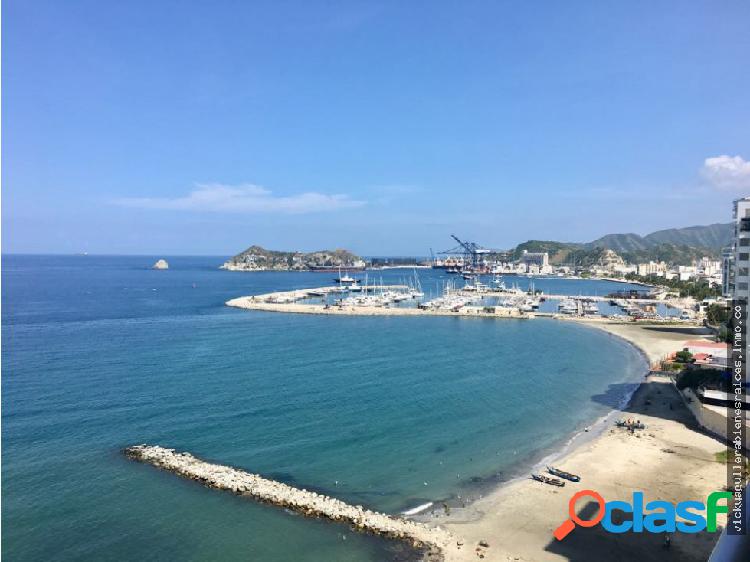 Espectacular vista a la bahía de Santa Marta