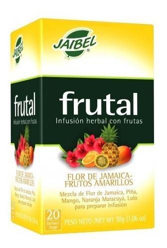 Aromatica Jaibel Frutal Flor Jamaica - Frutos Amarillos X 20