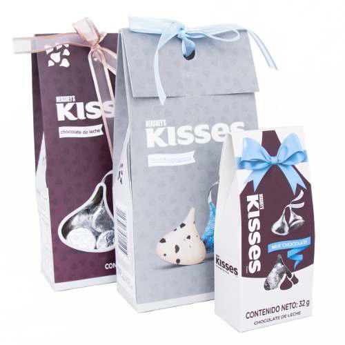 Combo Hersheys Kisses Milk Y Cookies And Creme X 3 Unidades