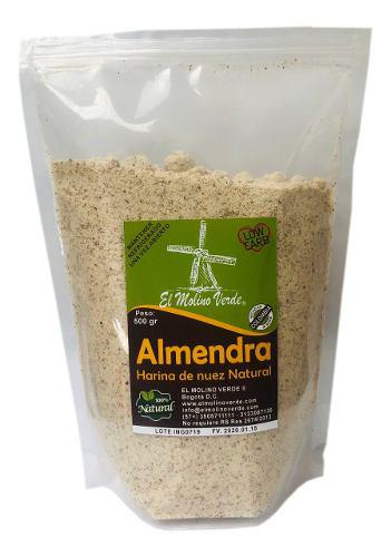 Harina De Almendra 100% Natural - 500g - L a $50000