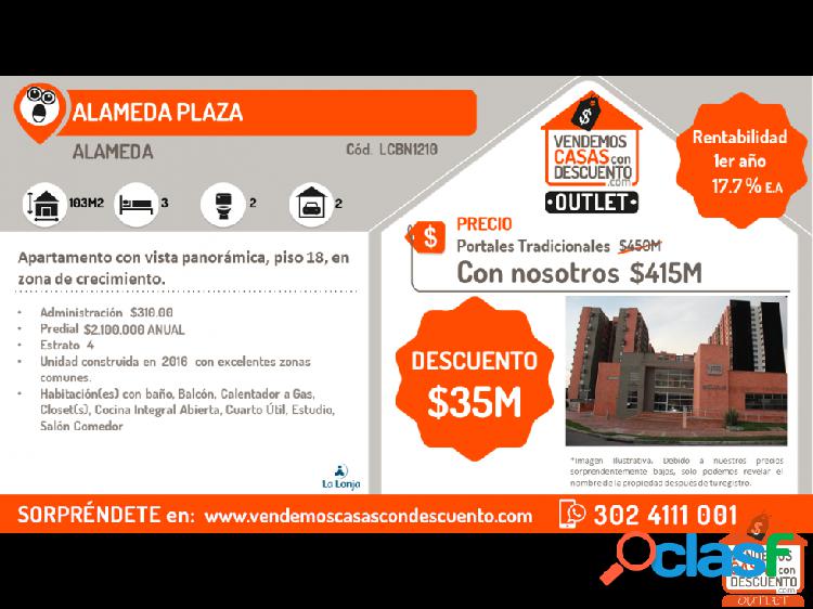 Apartamento Alameda Plaza Cód. LCBN1210