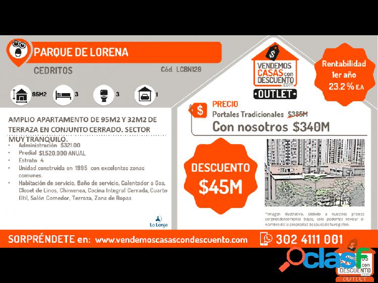 Apartamento Parque de Lorena Cód, LCBN129