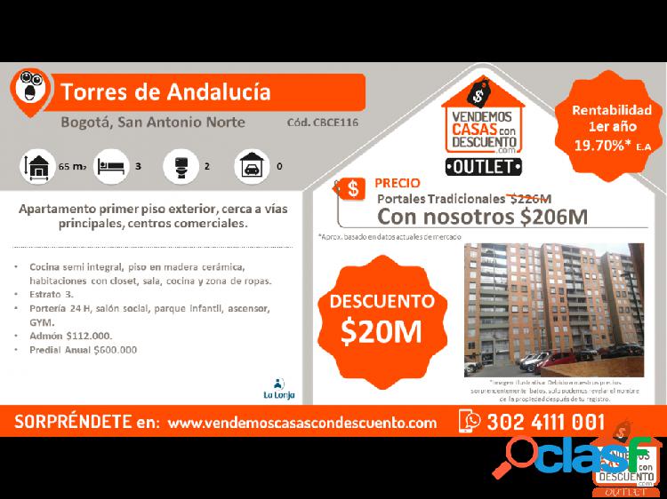 Apartamento Torres de Andalucía Cód. CBCE1116