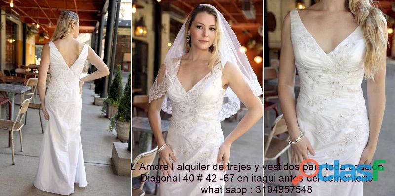 El mejor lugar para alquilar tu vestido de novia en Itaguí.