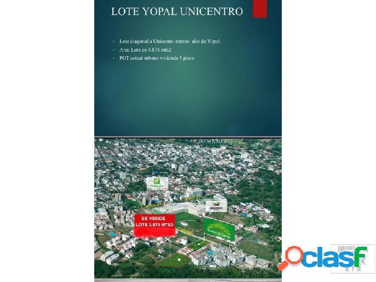 LOTE EN VENTA YOPAL