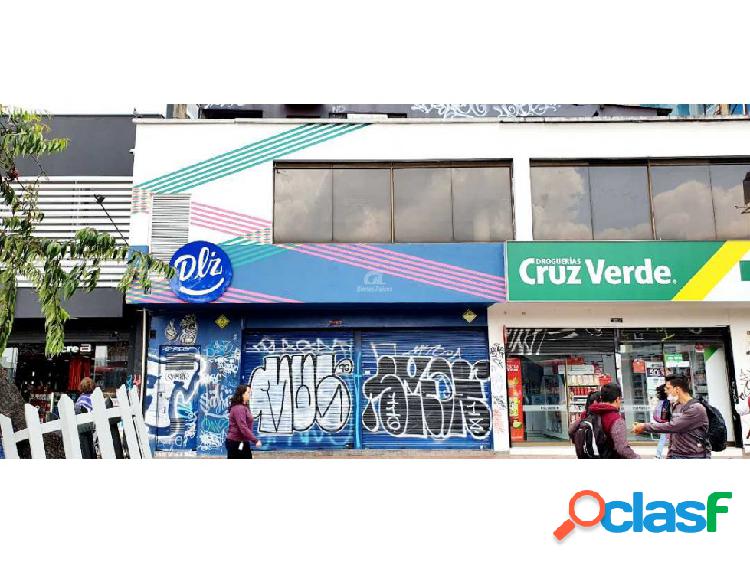 Arriendo local comercial sobre avenida caracas