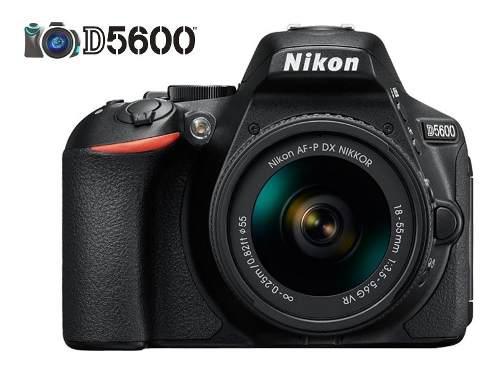 Camara Nikon D5600 Con Lente 18-55mm De 24mpx Video Fullhd