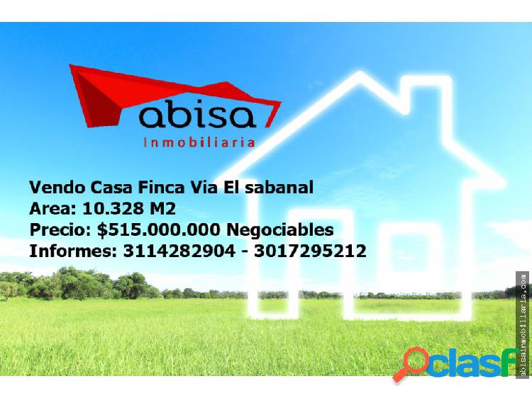 Casa Finca VÃ­a El Sabanal