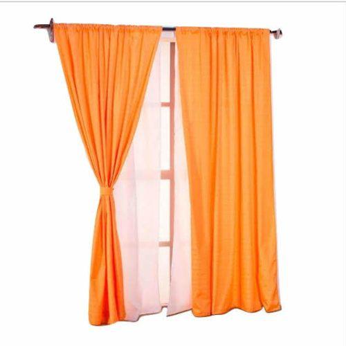 Cortinas En Jacquar De 2.70x2.20 Incluye Velo