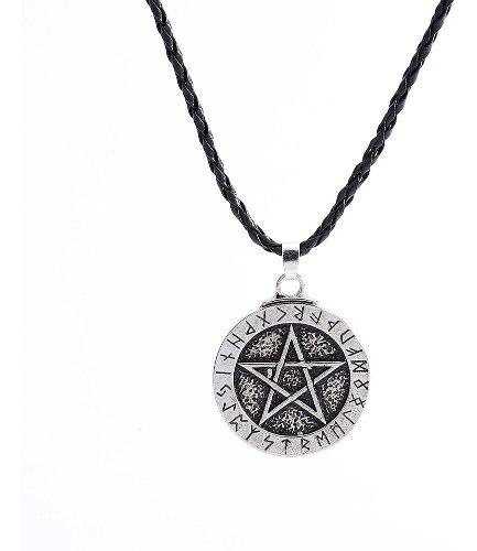 Estrella Collar 5 Proteccion Pentagrama Wicca Magia David