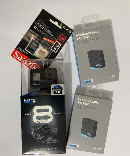 Gopro Hero 8 Black + Baterías + Sandisk 64gb