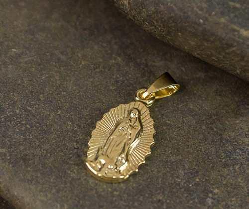 Joyería Espiritual Virgen De Guadalupe Oro Laminado 18k
