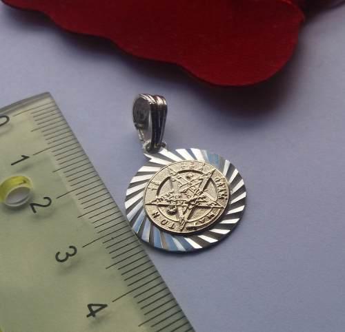 Medalla Esotérica Talismán Tetragramaton, Pentagrama