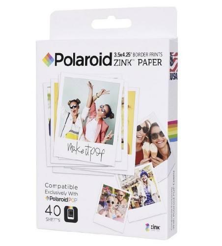 Papel Polaroid Zink Pop (40 Hojas)