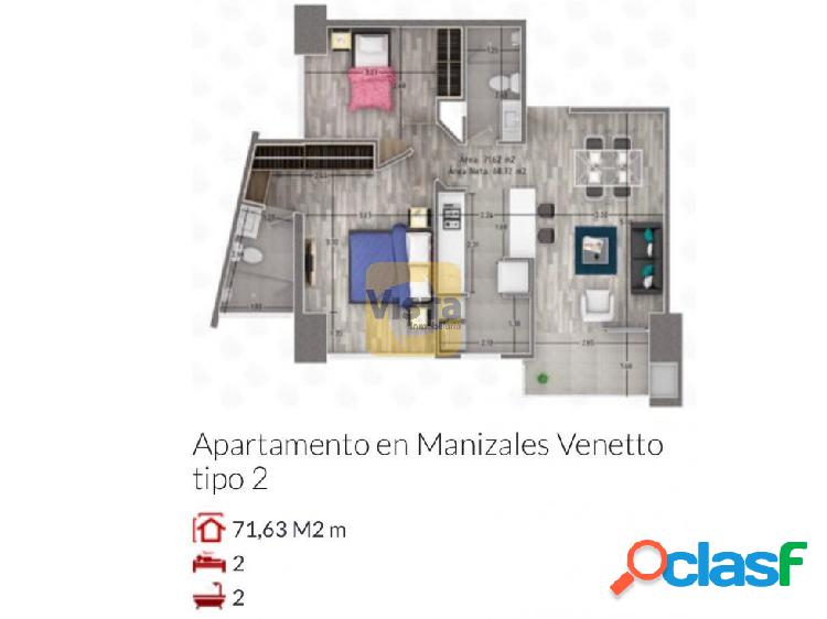 Venta Apartamento Laureles, Manizales