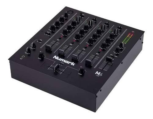 Numark M6 Black Mixer Dj Scratch Usb