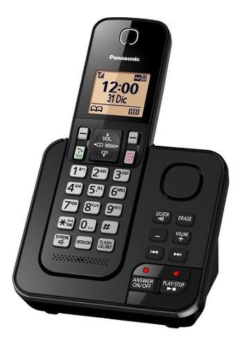 Teléfono Panasonic Inalámbrico Kxtgc 360 Con Contestador