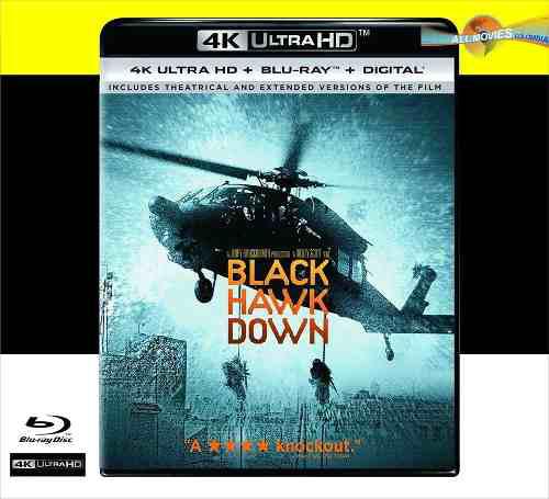 La Caída Del Halcón Negro 4k Ultra + Blu-ray Original!!