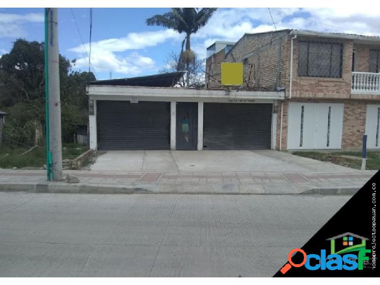 VENDO CASA LOTE VIA AL BOSQUE