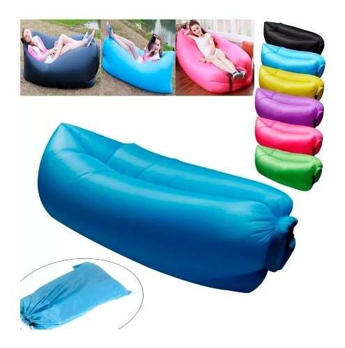 X 10 Unidades Colchoneta Magica Inflable Aire Puff Camping
