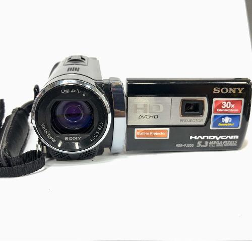 Filmadora Sony Hdr-pj200 5.3mp Full Hd 30x Zoom