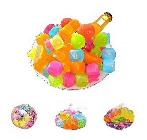 Hielos Frutas Para Congelar Cubos Plasticos Bebidas Vaso X12