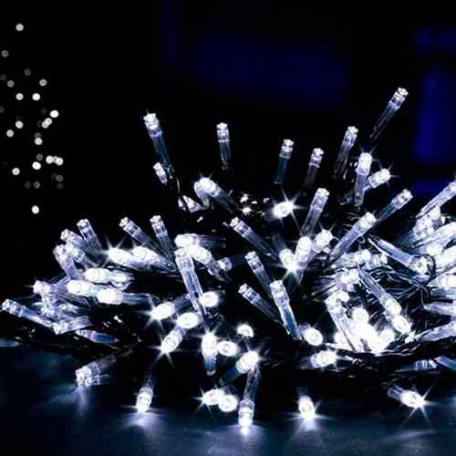 Instalación Luces Led Lineal Navidad X200 Leds Cable Verde