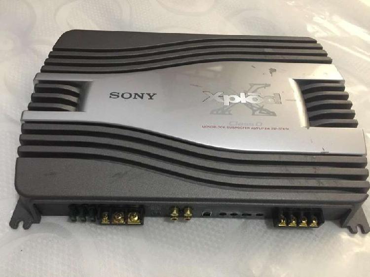 Amplificador Sony Xplod 1.400W Clase D