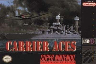 Carrier Aces Nintendo Super Nes