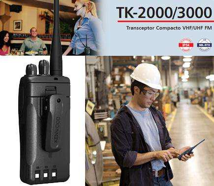 KENWOOD TK3000/TK2000 ORIGINALES 5 VATIOS 16 CANALES