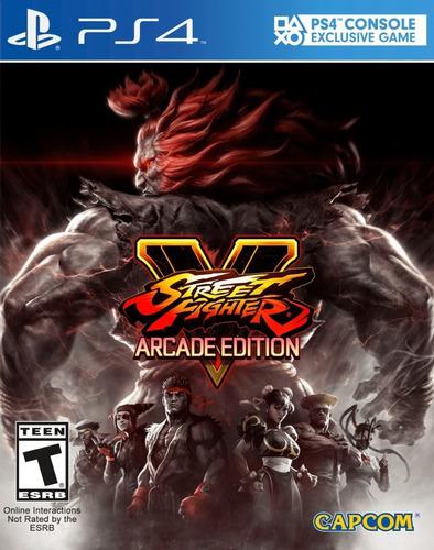 Ps4 Street Fighter V Arcade Edition / Fisico Nuevo Sellado