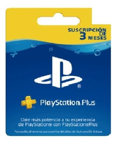 Psn Plus 3 Meses / Now Mas Barato Promocion 2020