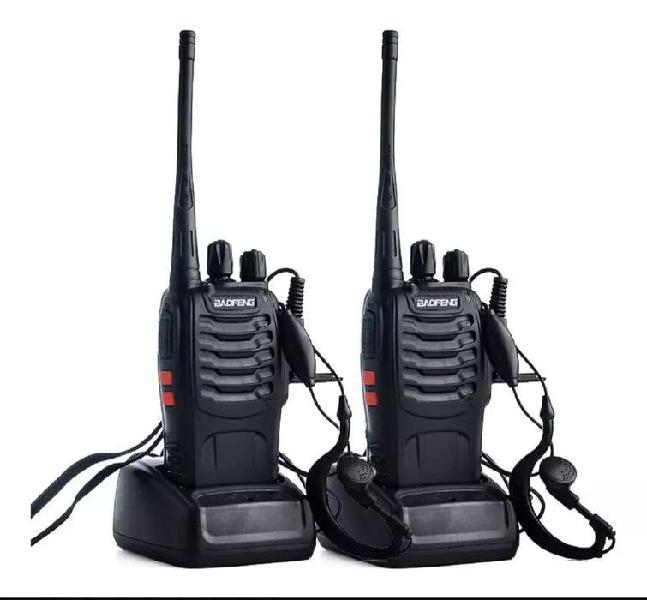 Radios x2 walkie talkie BF-888-S Baofeng bidireccional