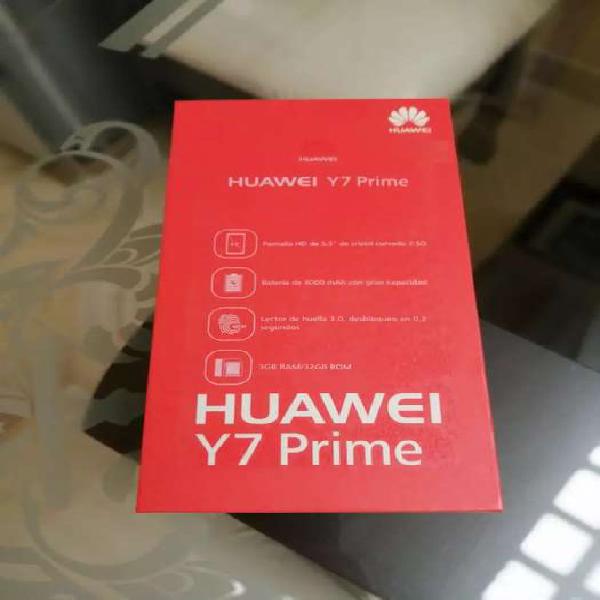 Se vende huawei y7 prime