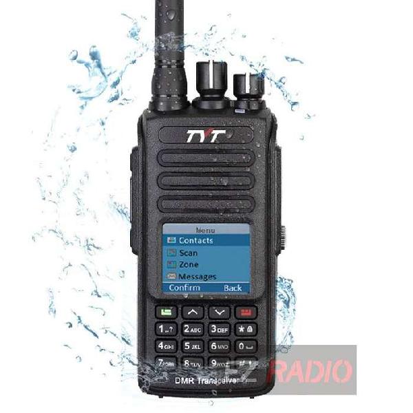 TYT MD-UV390 DMR Radio GPS impermeable IP67 Walkie Talkie de