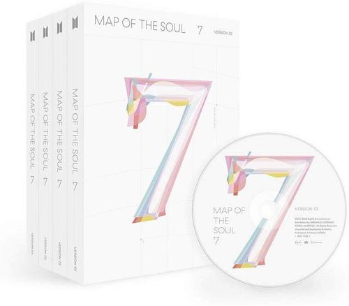 lbum Bts Map Of The Soul 7 Set Completo Versión 1+2+3+4