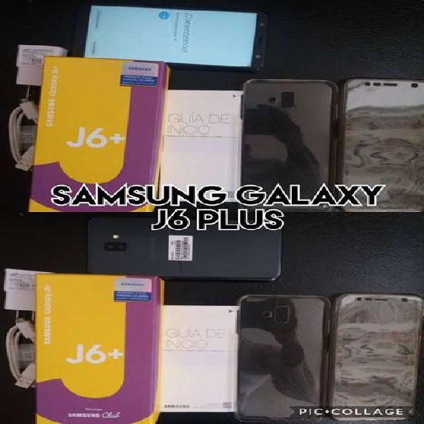 samsung galaxy j6 plus usado con factura caja