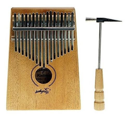 17 Tecla Caoba Kalimba Africano Pulgar Piano Dedo Teclado De