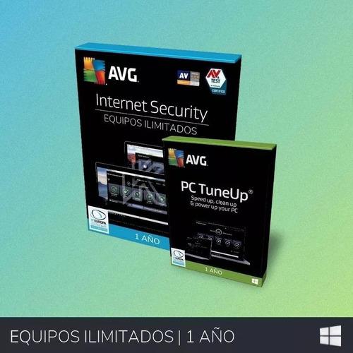 Antivirus Avg Internet Security 2019 Ilimitado 1año +