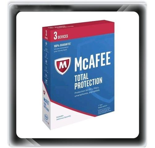 Antivirus Mcafee Total Protection 2020 3 Pcs Mac Andr 1 Ano