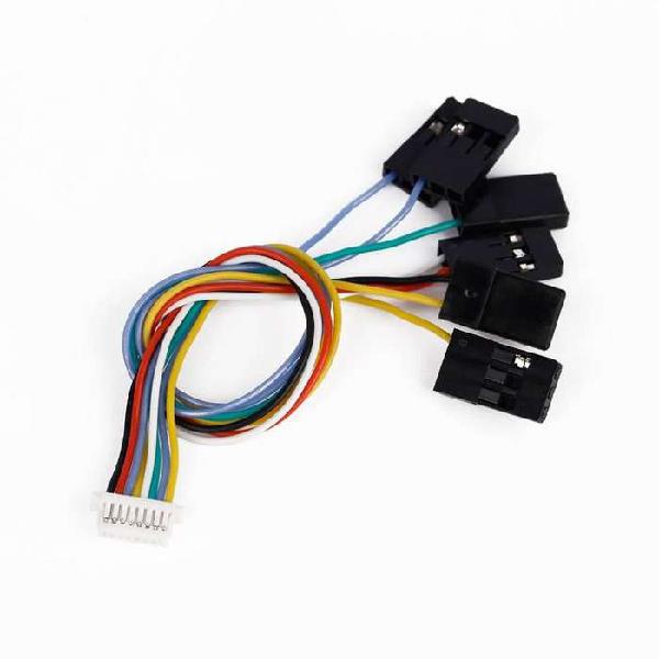 Cables 8 Pines para ReceiverPort Controladora de Vuelo CC3D