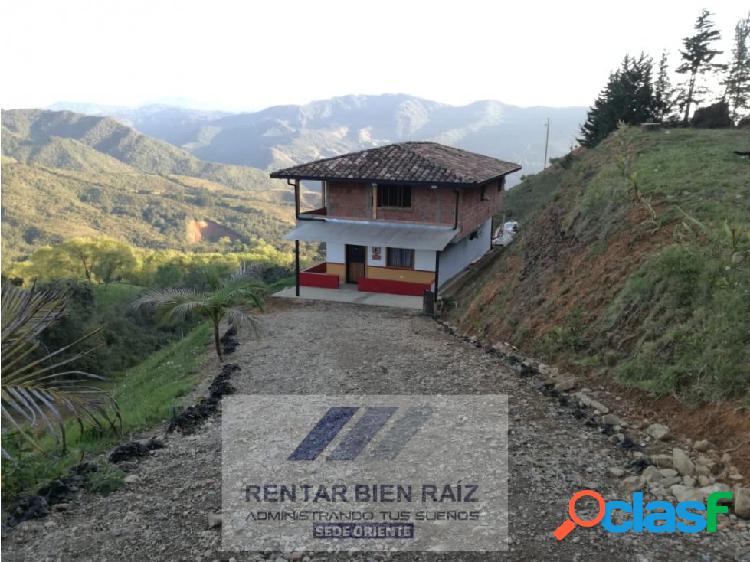 Casa Finca en Venta Abejorral Antioquia