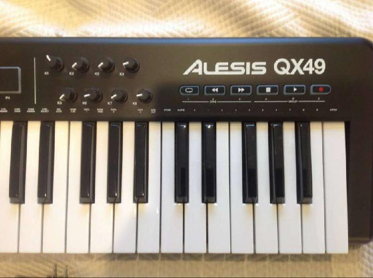 Controlador Midi Piano Teclado Alesis Qx49 Barato