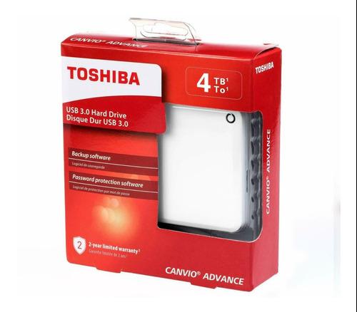 Disco Duro Externo Toshiba 4tb Teras Advance Nuevo Modelo