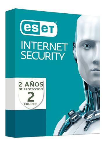 Eset Internet Security V13 / Licencia Original 2 Pc 2 Años