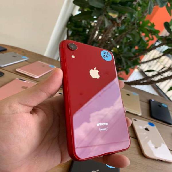 Iphone xr 64gb rojo