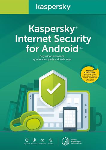 Licencia Kaspersky Internet Security Cel/tablet 1 Movil